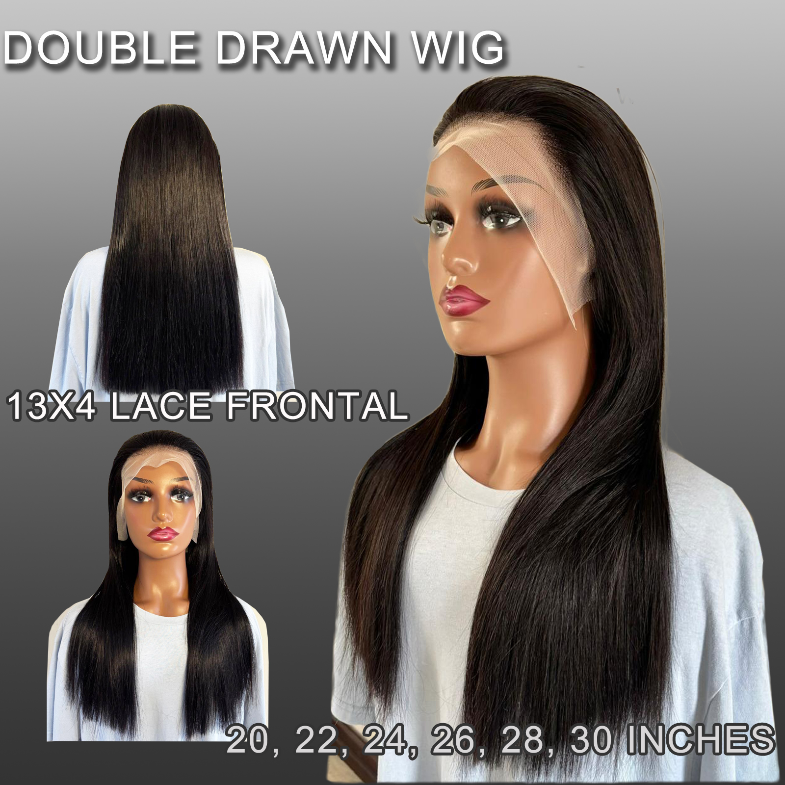 double drawn wig double drawn wig inch