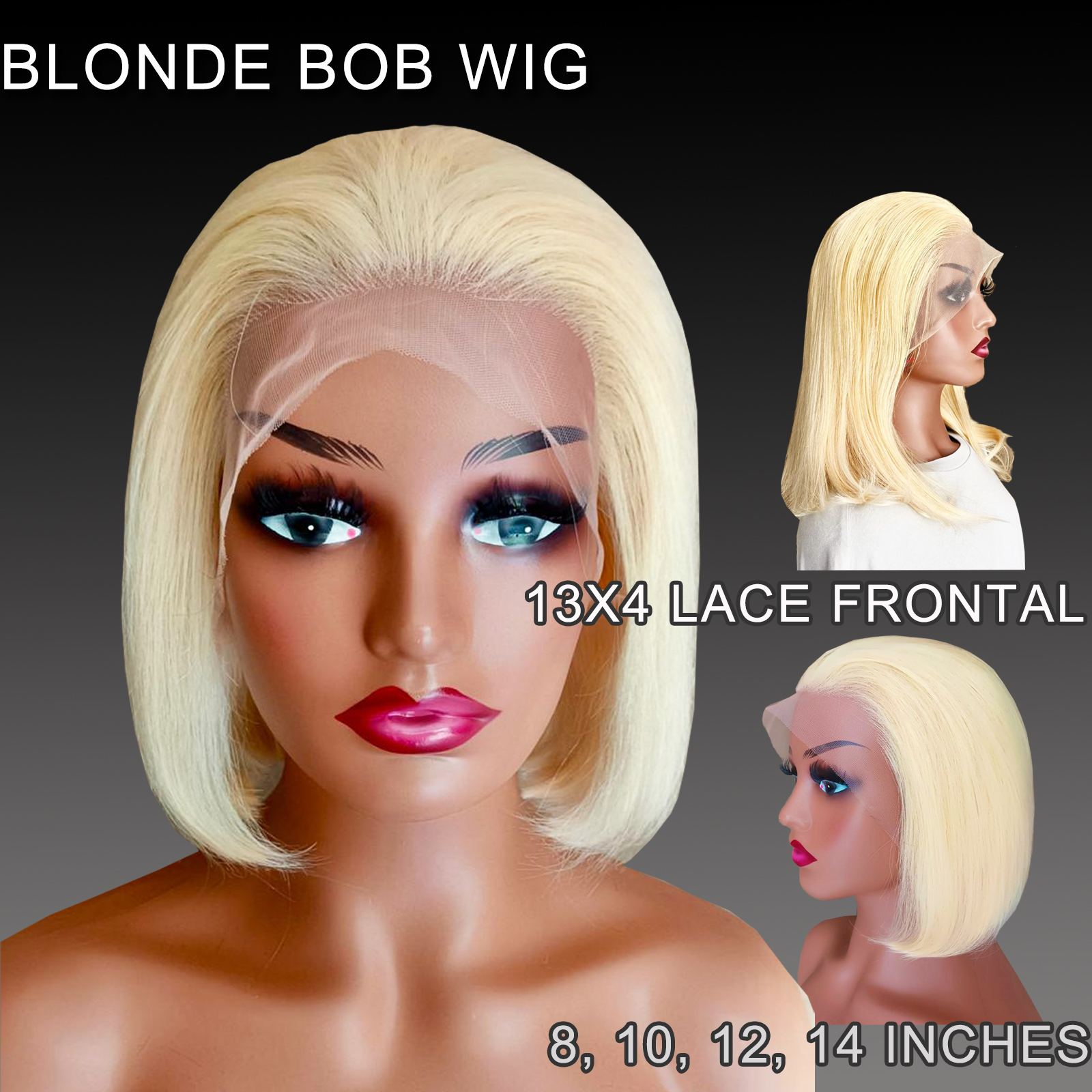 bob blonbe wig bob blonde wig