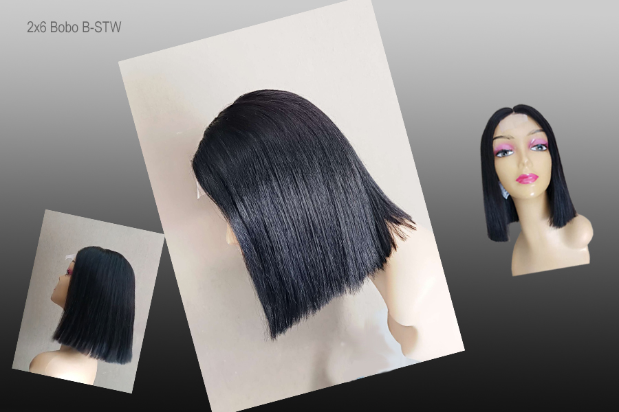 Bone straight wig